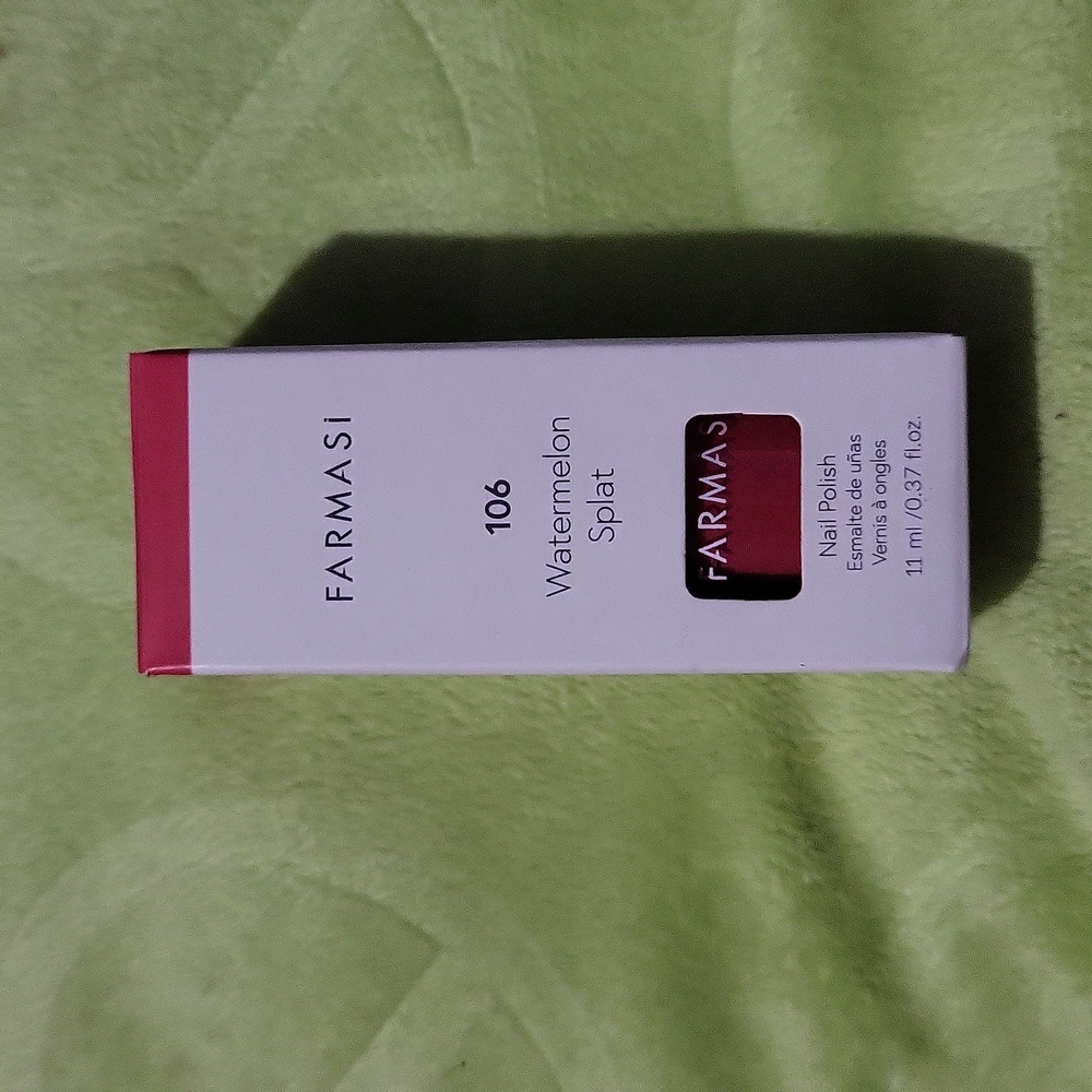 *NEW LISTING* Farmasi Nail Polish 106 Watermelon Splat